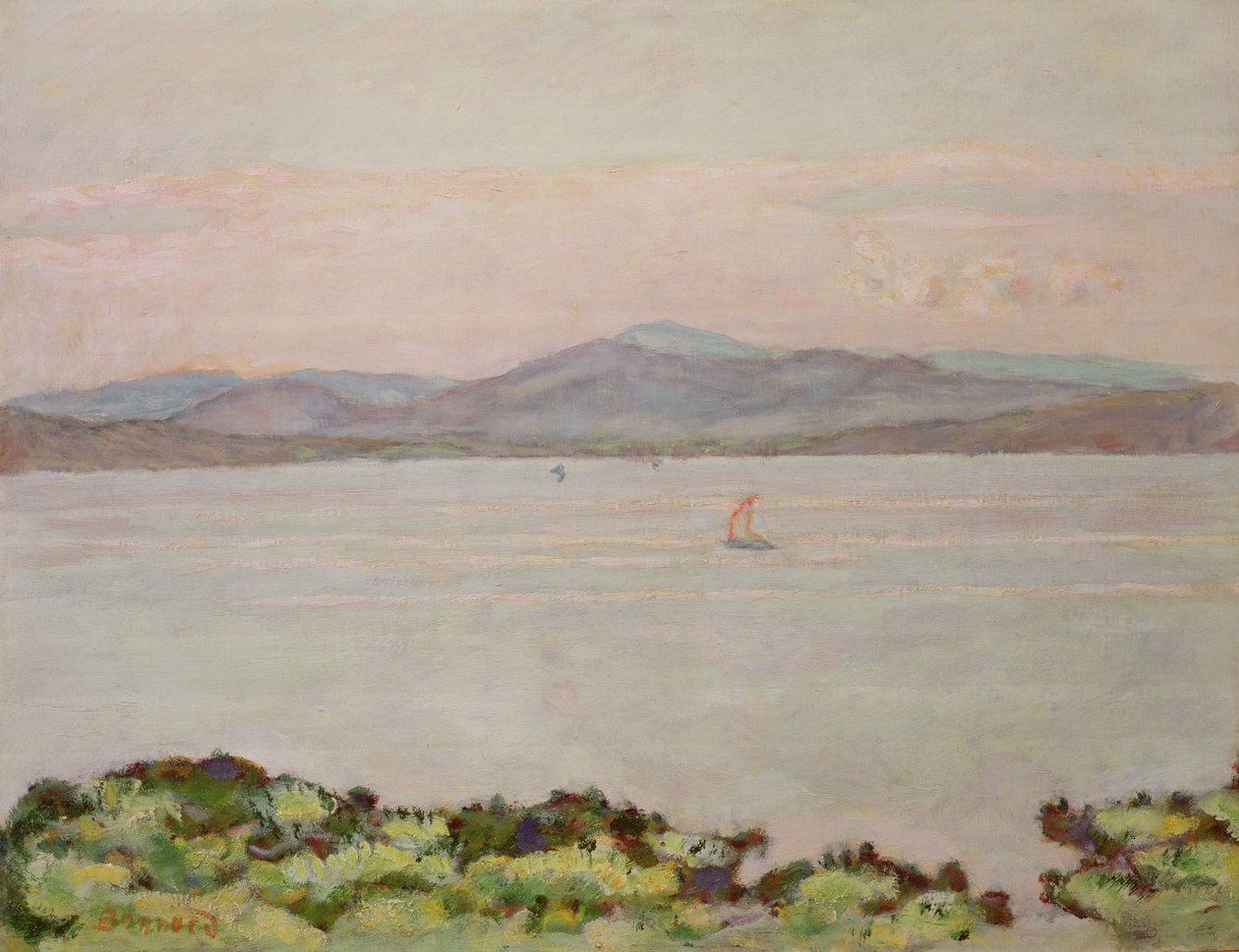 Lahti La Napoulen ja St. Raphaelin välillä tekijältä Pierre Bonnard