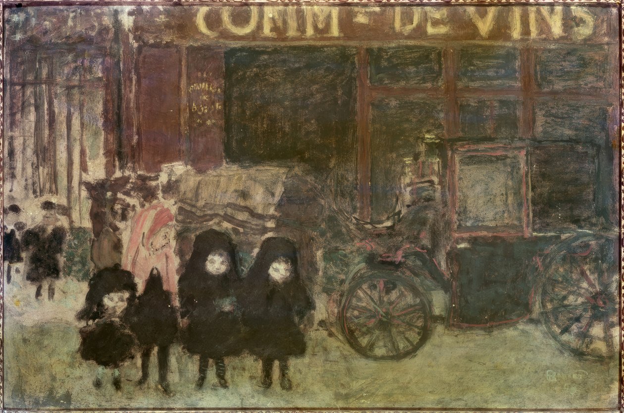 Taksi tai viinikauppa tai koulun lopettaminen tekijältä Pierre Bonnard