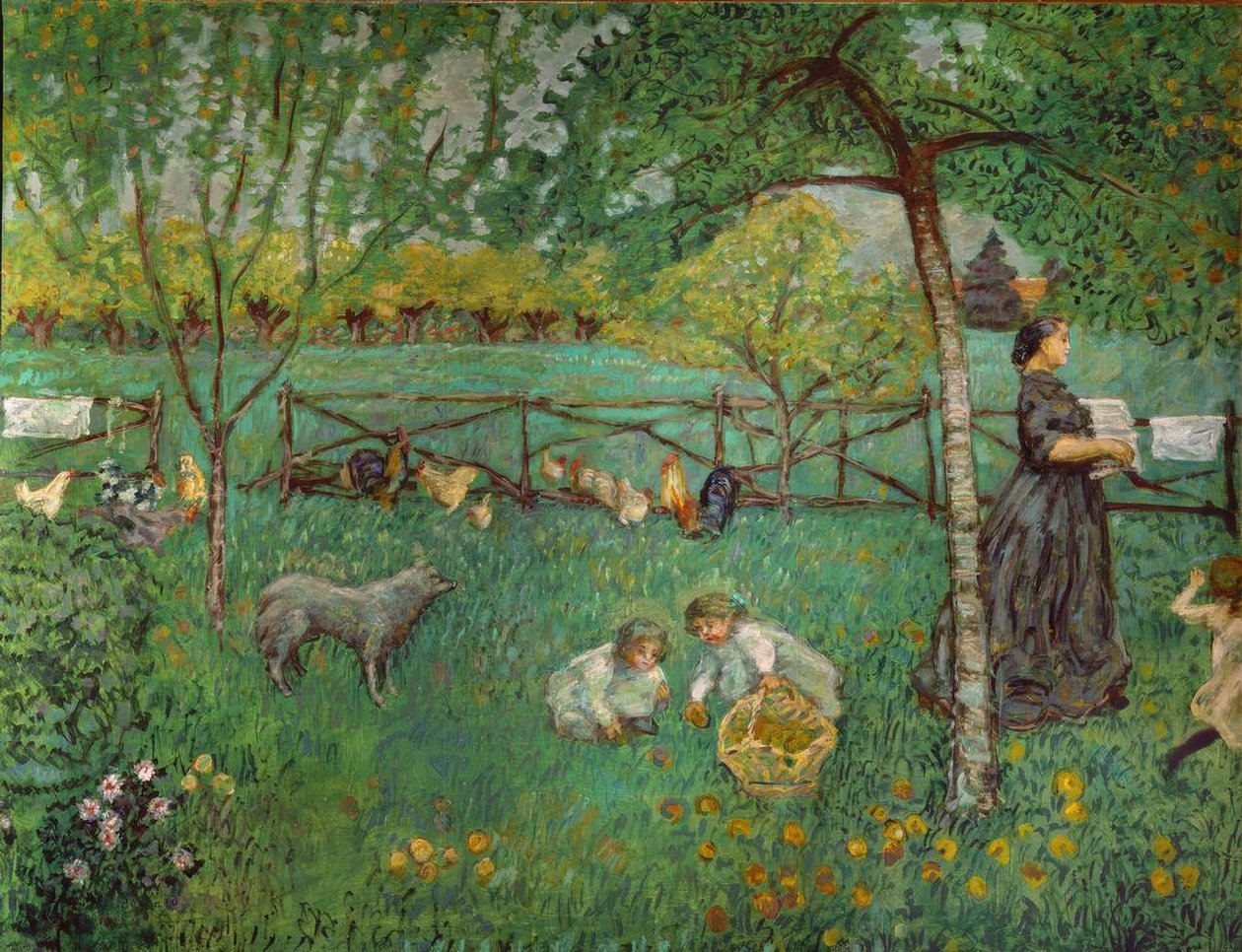 Le grand jardin au Clos tekijältä Pierre Bonnard