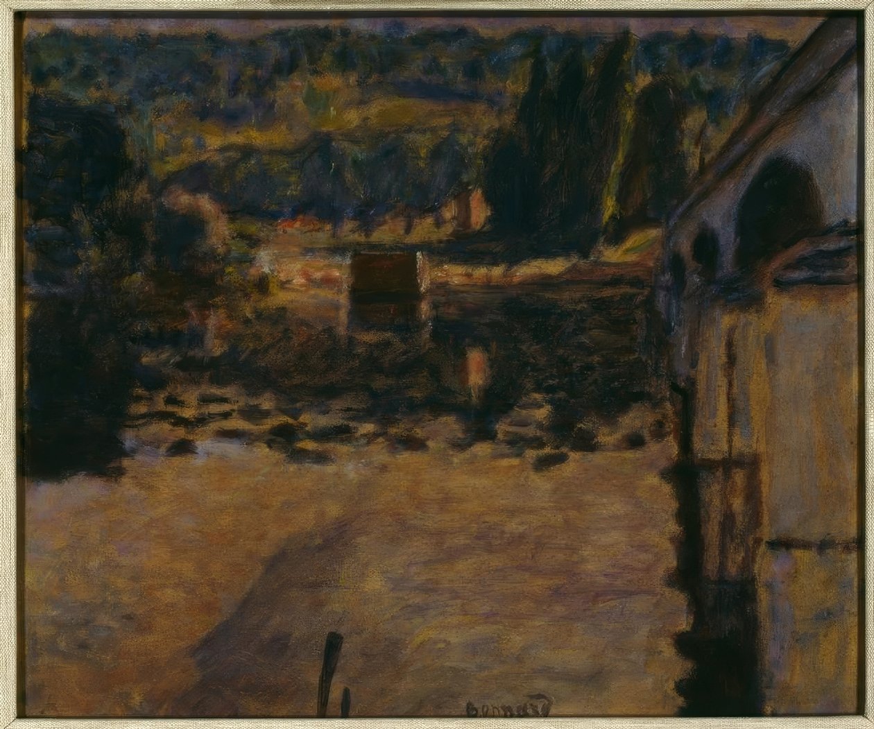 Le pont à Vernon tekijältä Pierre Bonnard