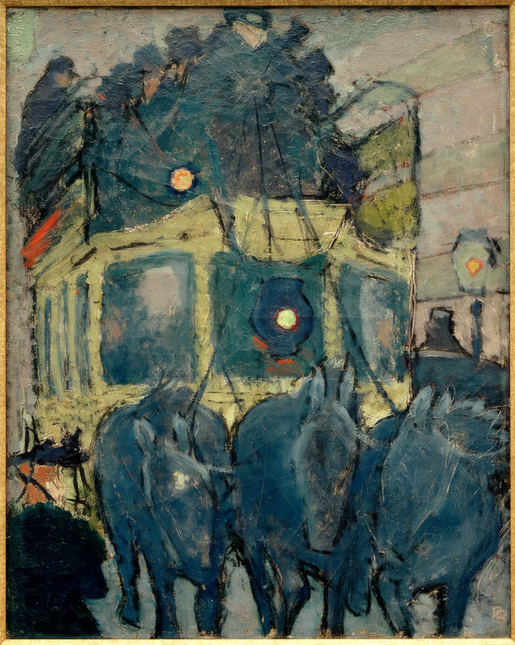 Lomnibus "Panthéon-Courcelles" tekijältä Pierre Bonnard