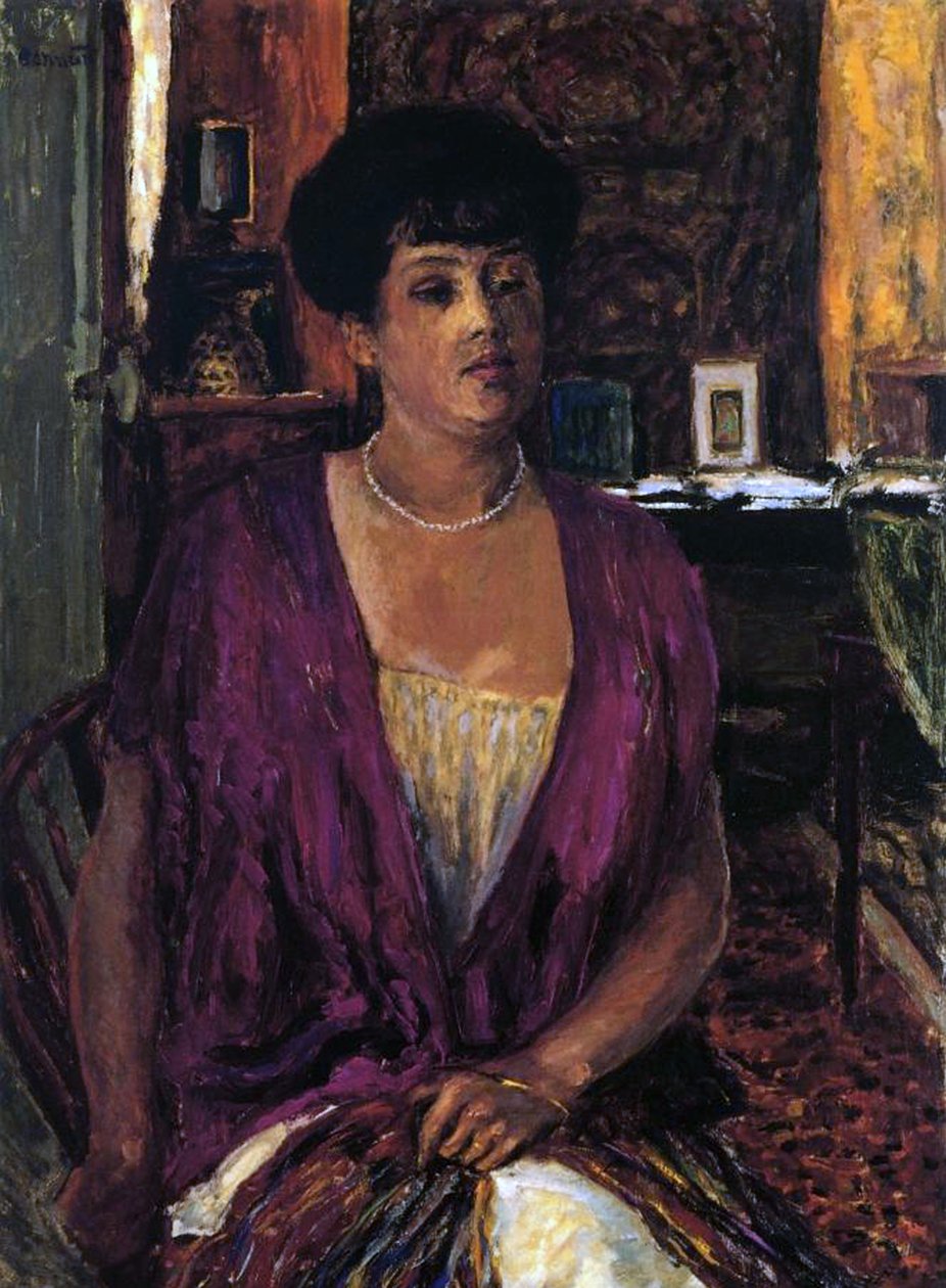 Madame Claude Anet, 1910 tekijältä Pierre Bonnard