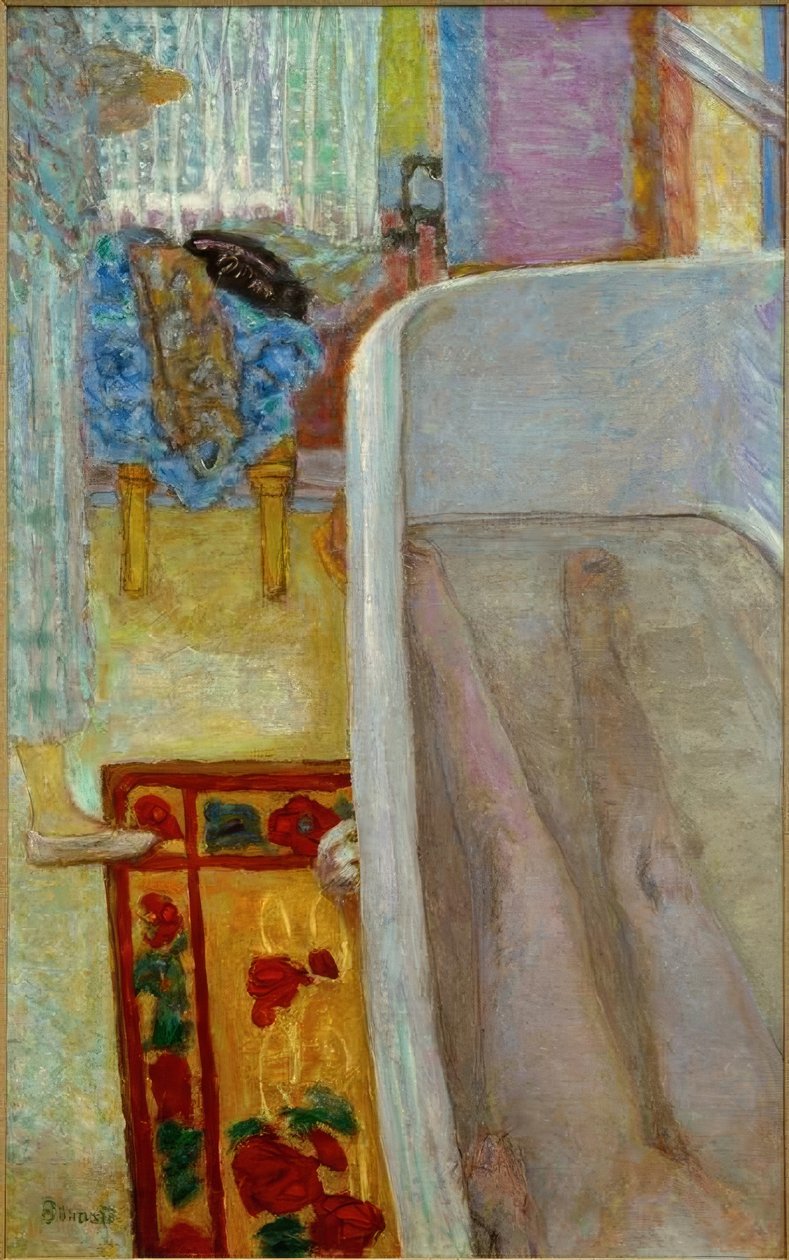 Alaston kylpyammeessa tekijältä Pierre Bonnard