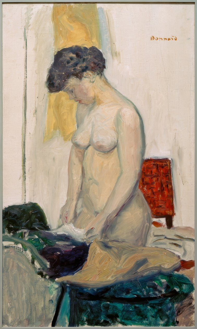 No debout de profile tekijältä Pierre Bonnard