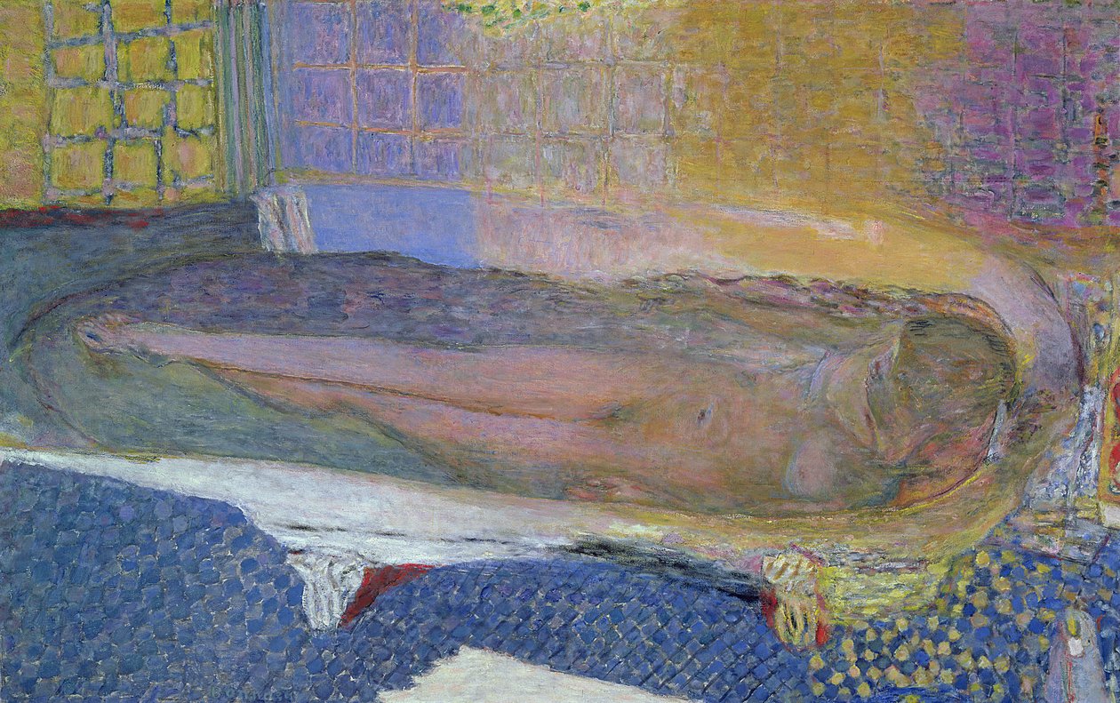 Alaston kylpy, 1936 tekijältä Pierre Bonnard