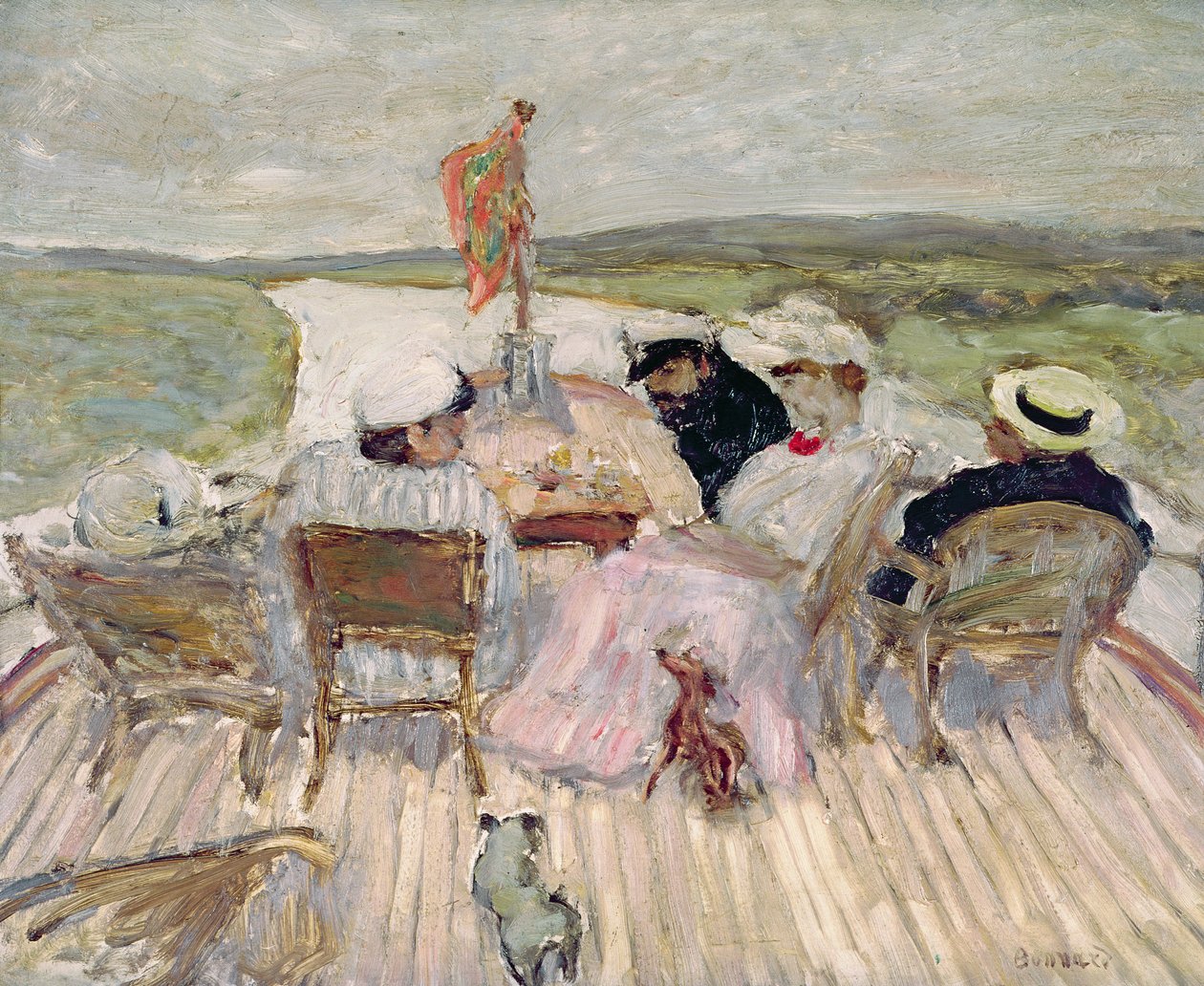 Yachtilla tekijältä Pierre Bonnard