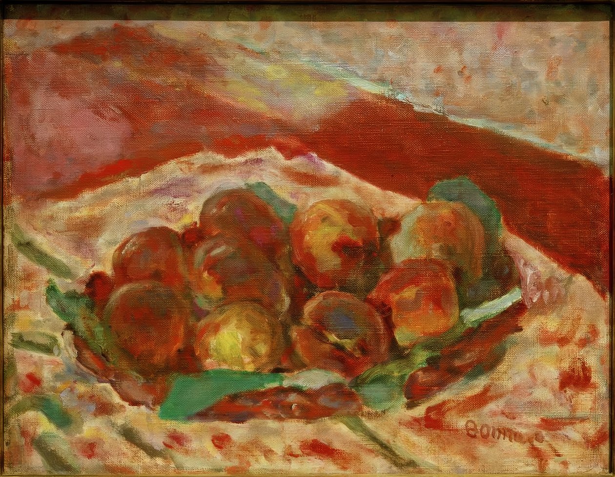 Kori persikoita tekijältä Pierre Bonnard