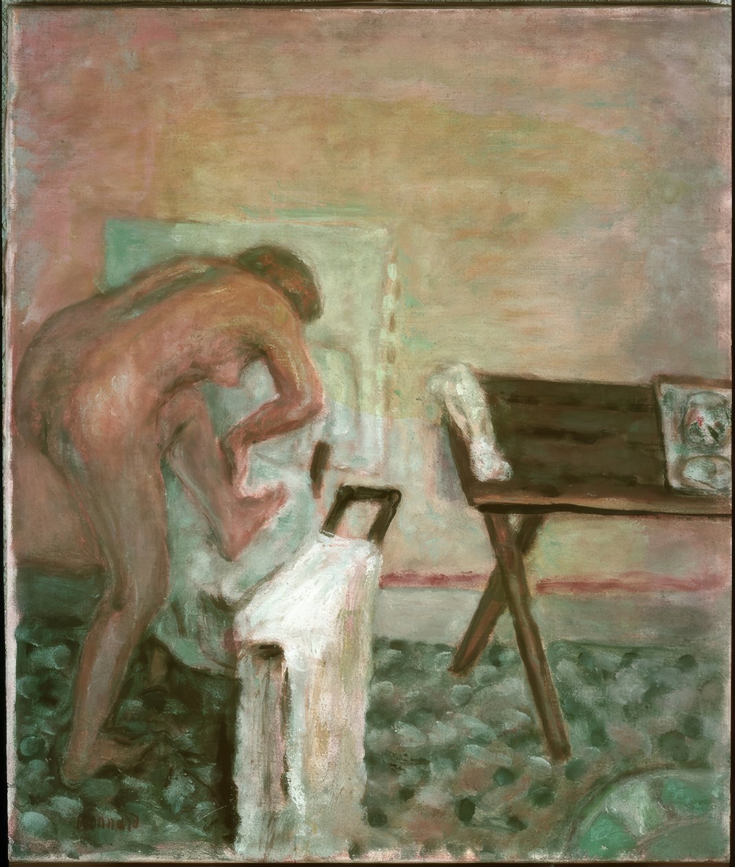Petit nu penchè tekijältä Pierre Bonnard