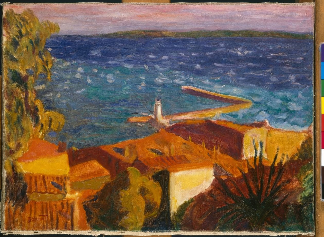 Pieni Välimeren satama tekijältä Pierre Bonnard