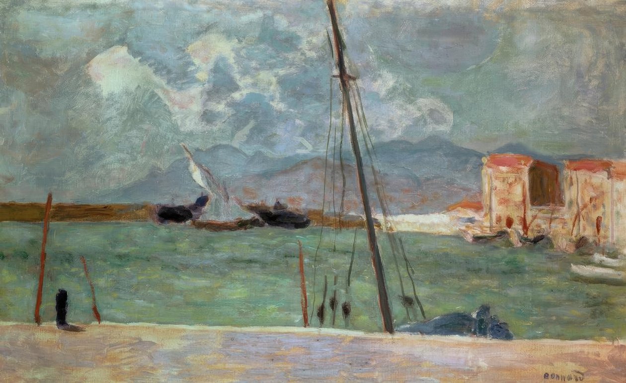 Cannesin satama tekijältä Pierre Bonnard