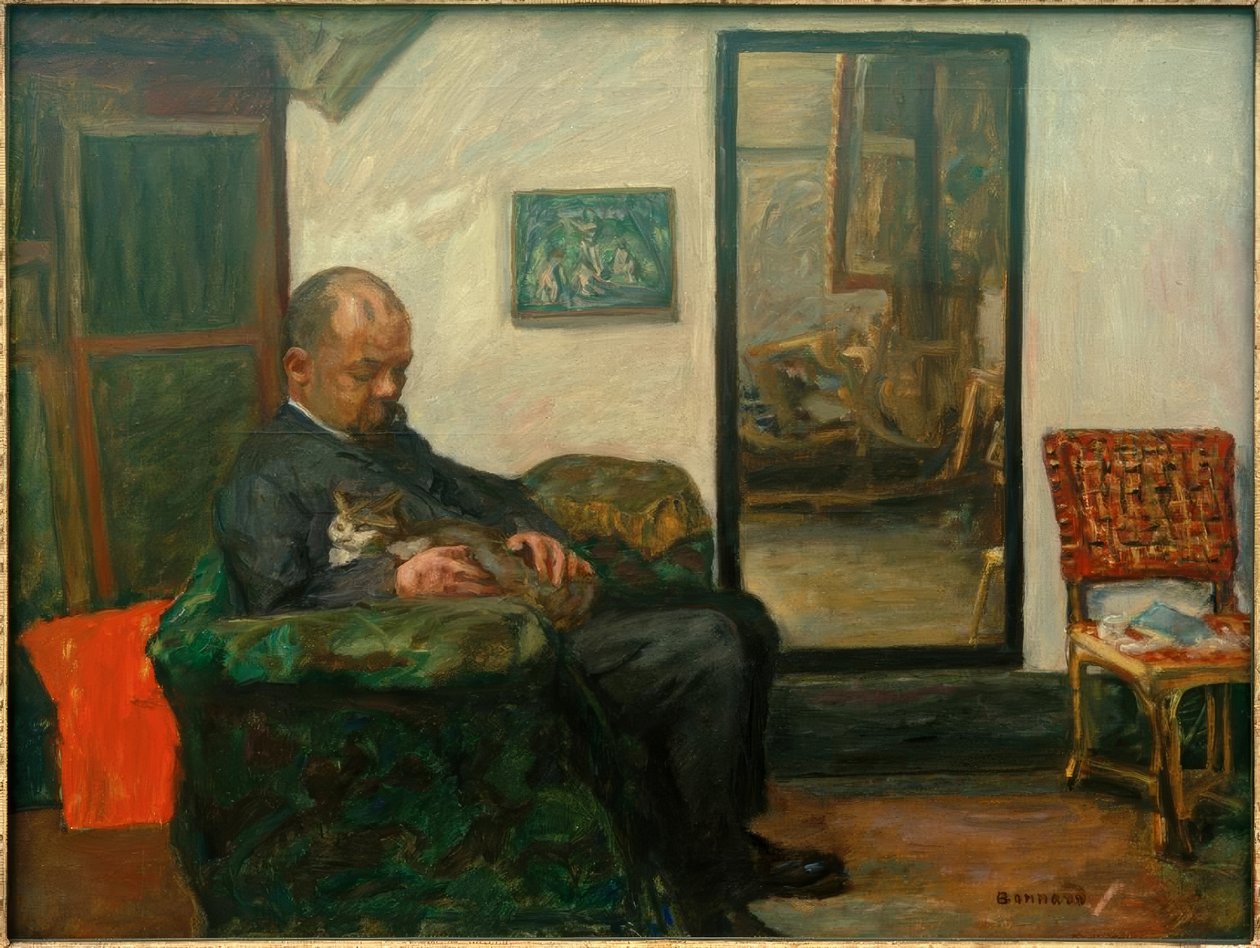 Ambroise Vollardin muotokuva tekijältä Pierre Bonnard