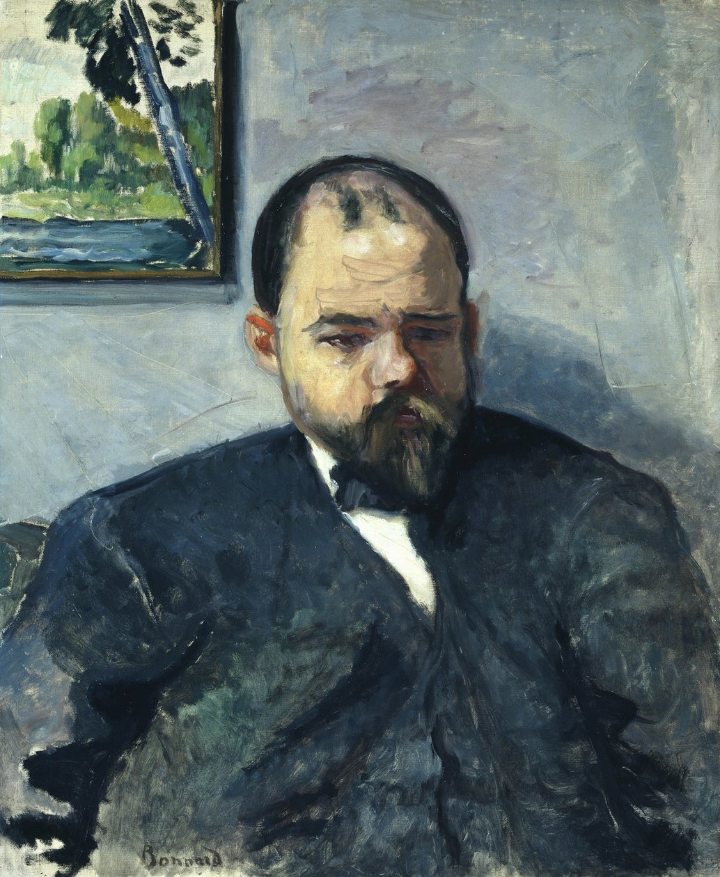 Ambroise Vollardin muotokuva 1865-1939, noin 1904. tekijältä Pierre Bonnard