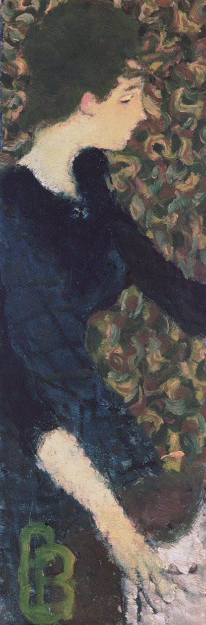 Berthe Schaedlinin muotokuva (öljy pahville) tekijältä Pierre Bonnard
