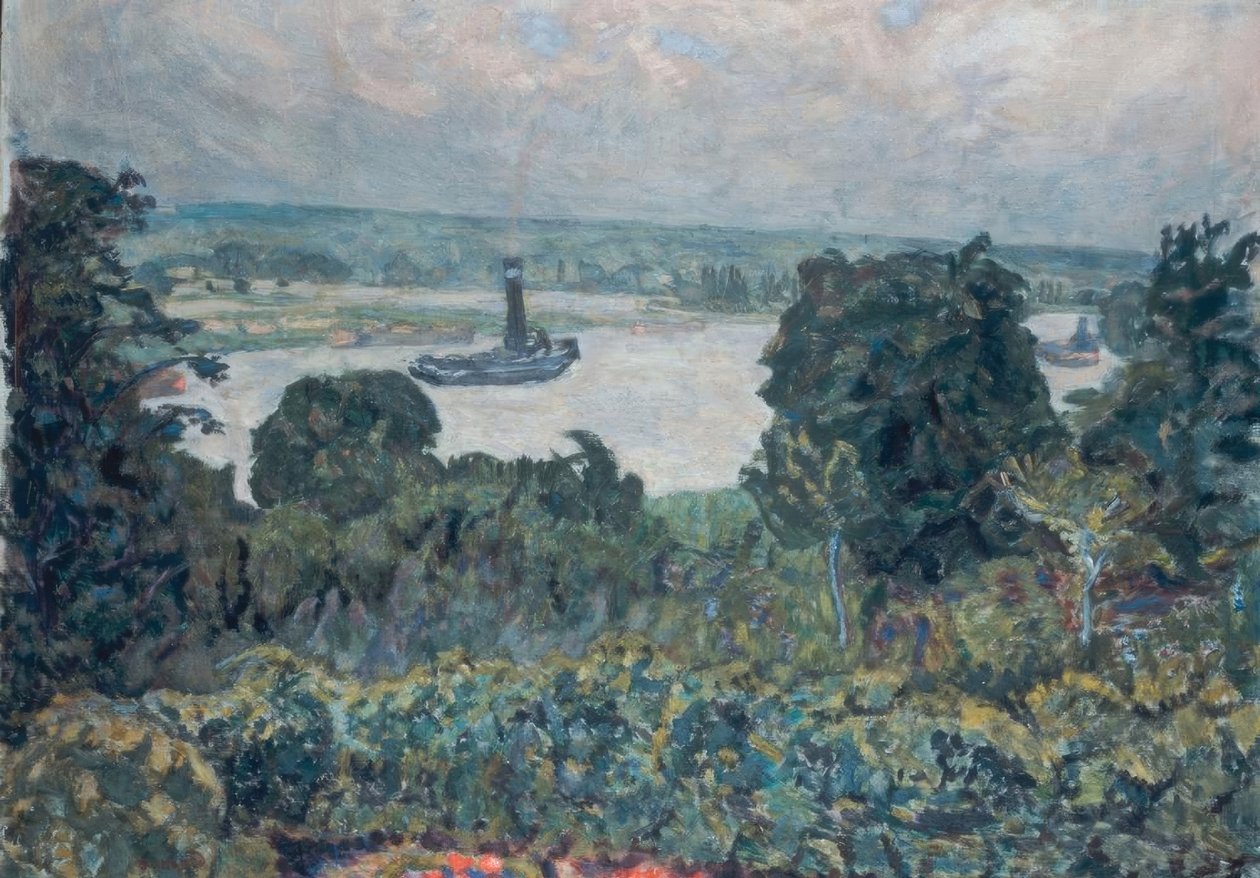Hinaaja Seine-joella tekijältä Pierre Bonnard