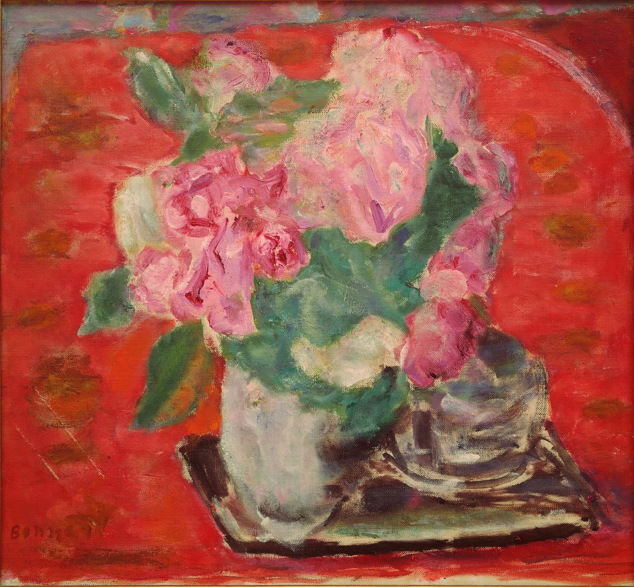 Pierre Bonnardin ruusumaalaus (1867-1947) 1943 Pariisi, yksityinen kokoelma tekijältä Pierre Bonnard