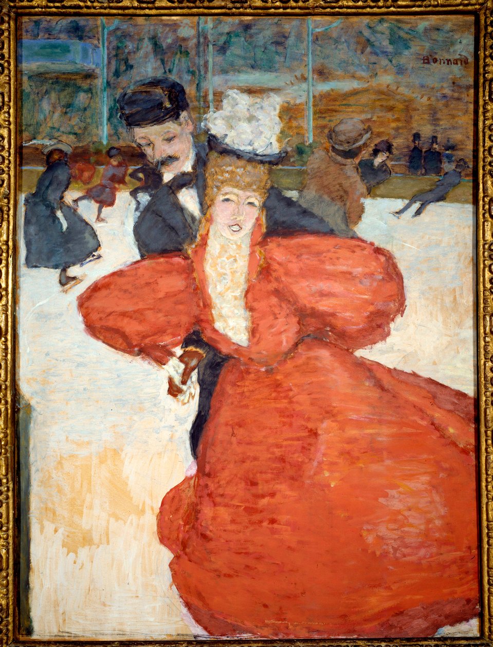 Luistelijat tekijältä Pierre Bonnard