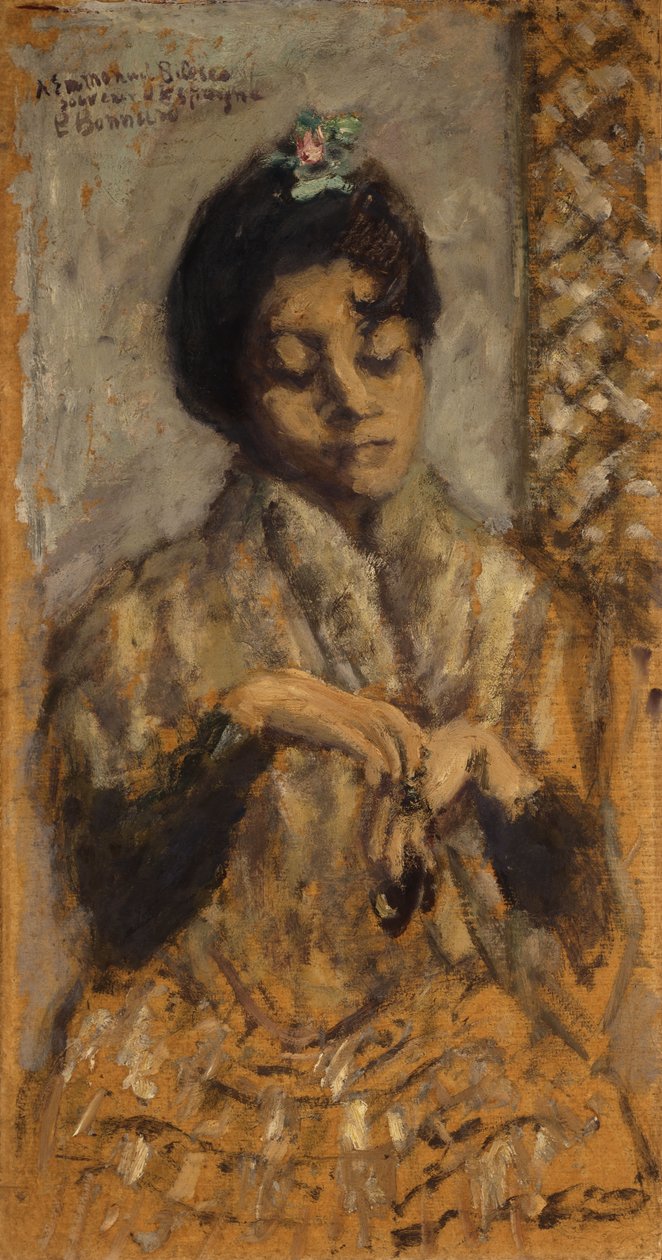 espanjalainen tanssija; espanjalainen tanssija tekijältä Pierre Bonnard