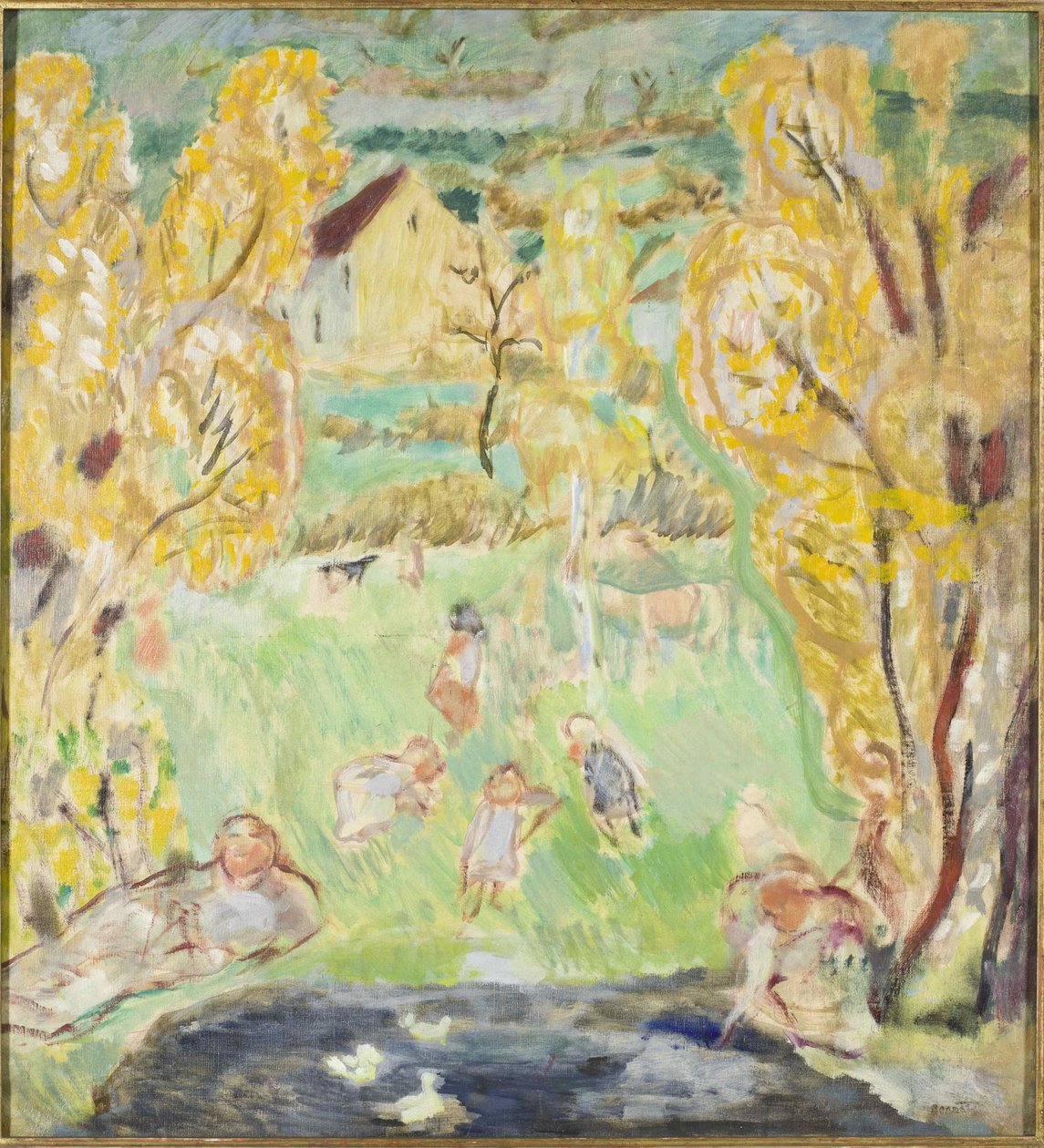 Kevättutkimus, 1912. tekijältä Pierre Bonnard