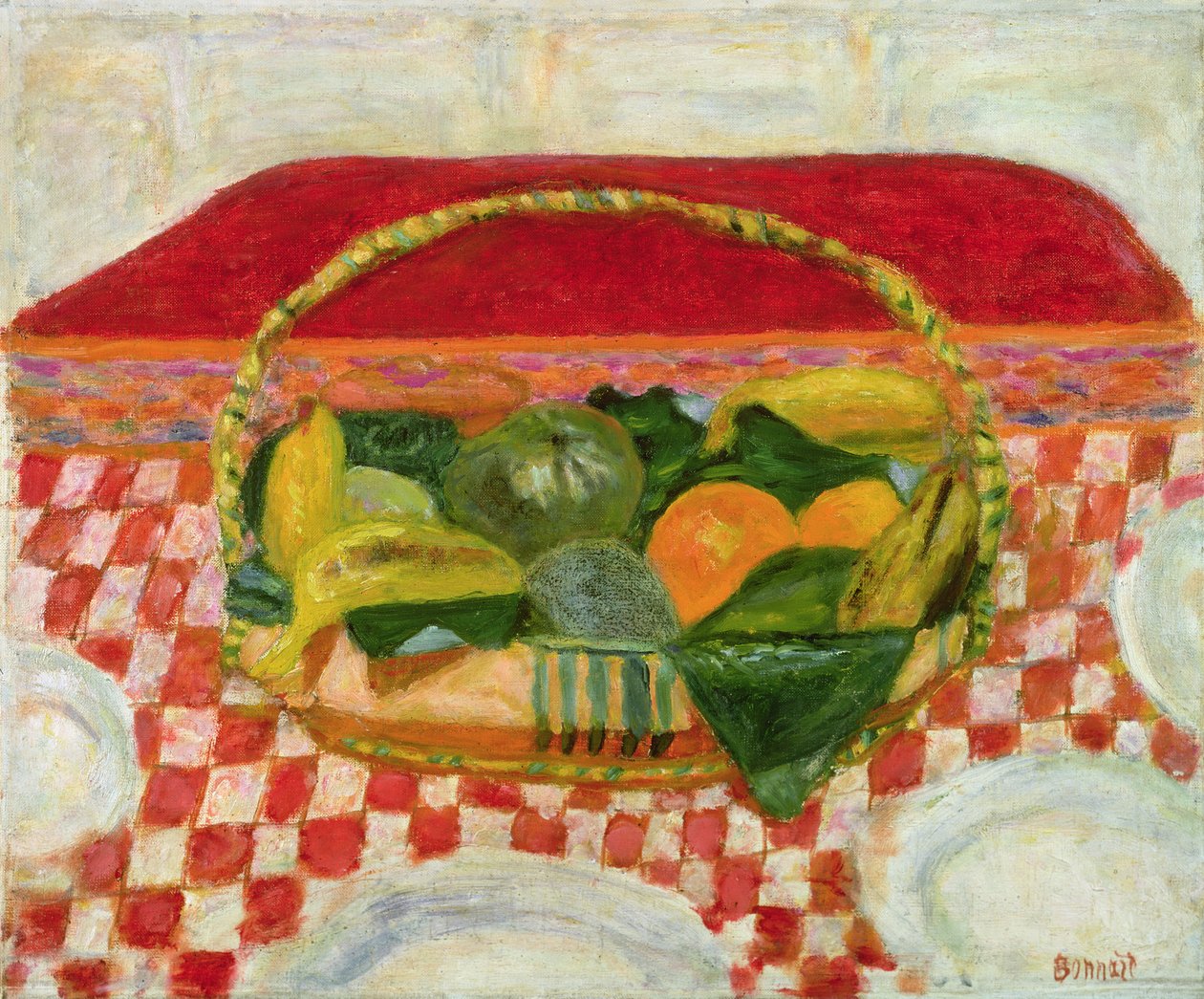Asetelma tekijältä Pierre Bonnard