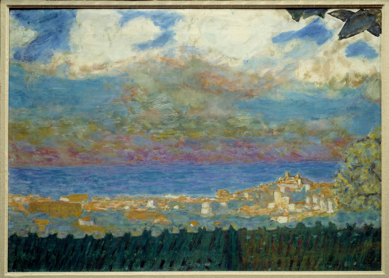 Myrskytaivas Cannesissa Pierre Bonnardin maalaus - 1945 tekijältä Pierre Bonnard