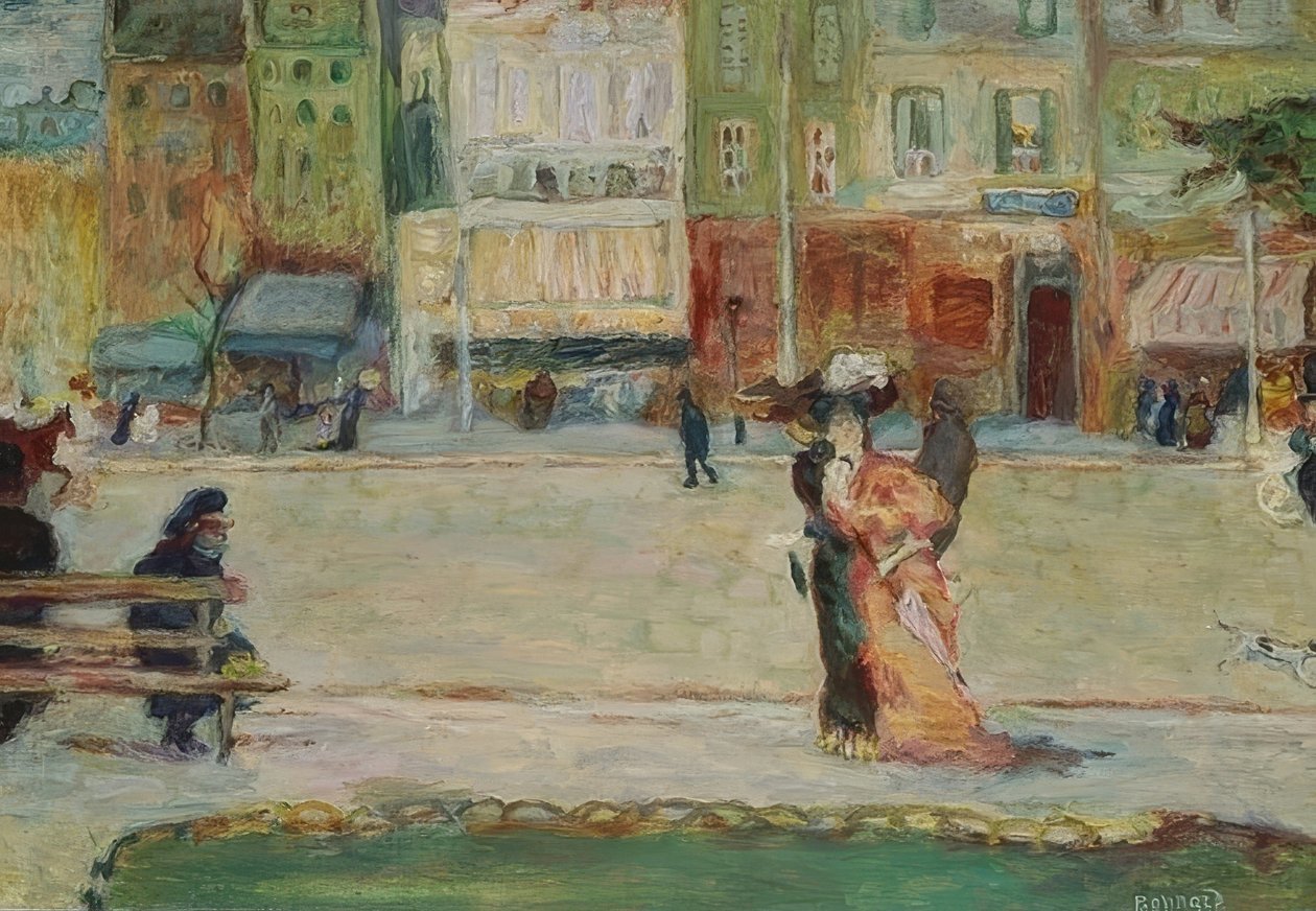 Katukuvaus, Avenue Clichy, Pariisi tekijältä Pierre Bonnard