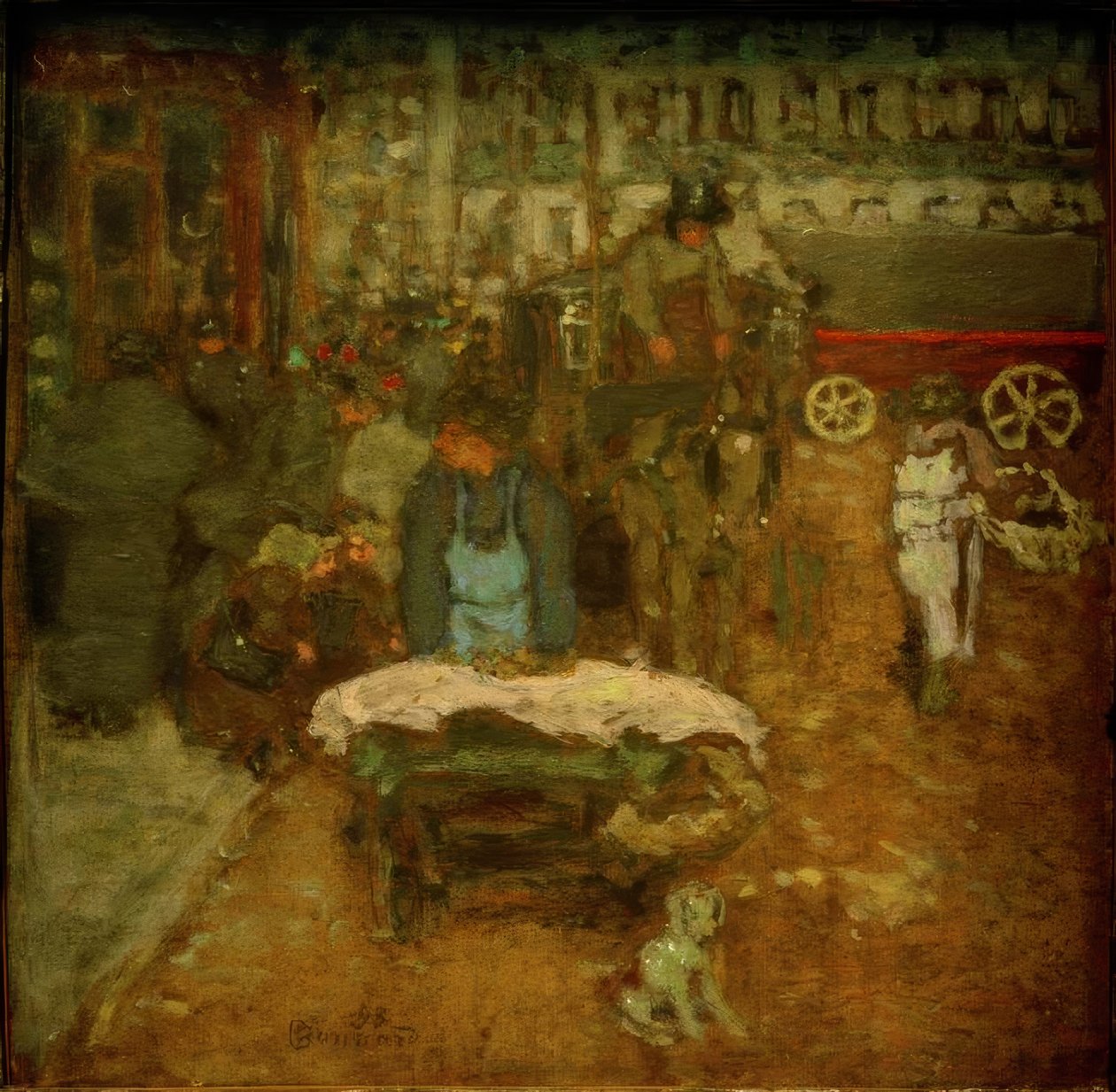 Boulevardilla tekijältä Pierre Bonnard