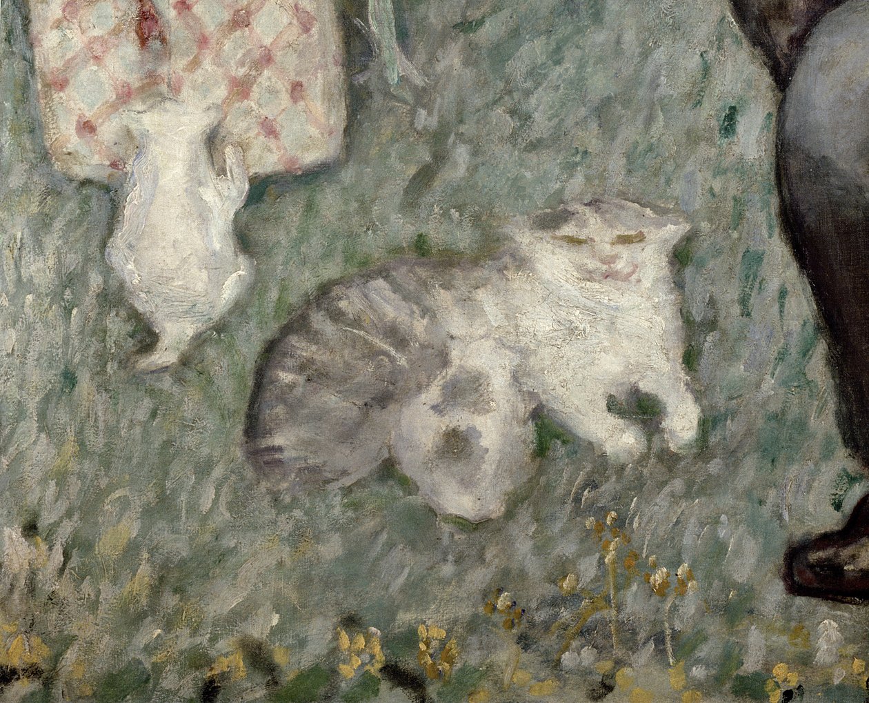Porvarillinen iltapäivä tai Terrassen perhe, 1900 tekijältä Pierre Bonnard