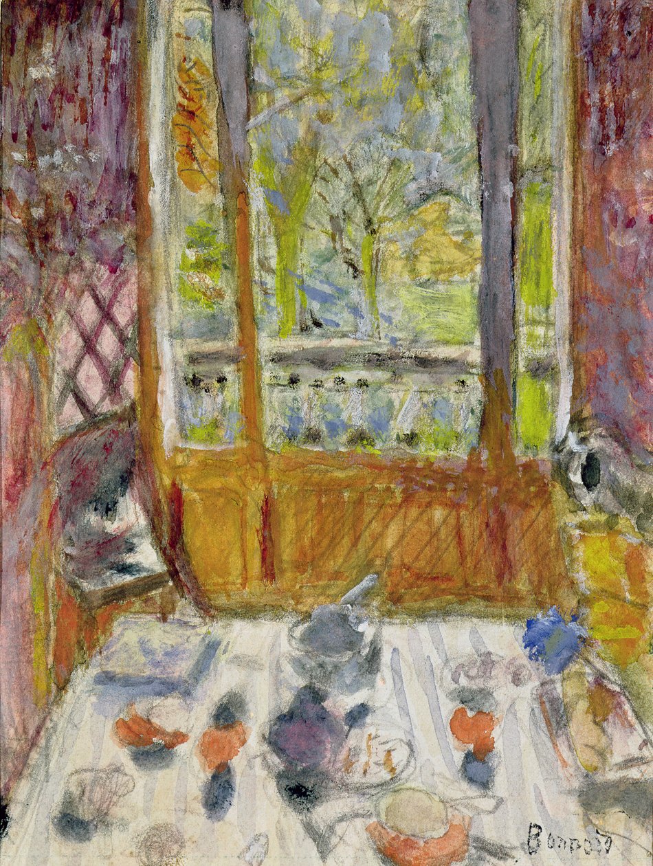 Aamiaishuone, noin 1930 tekijältä Pierre Bonnard