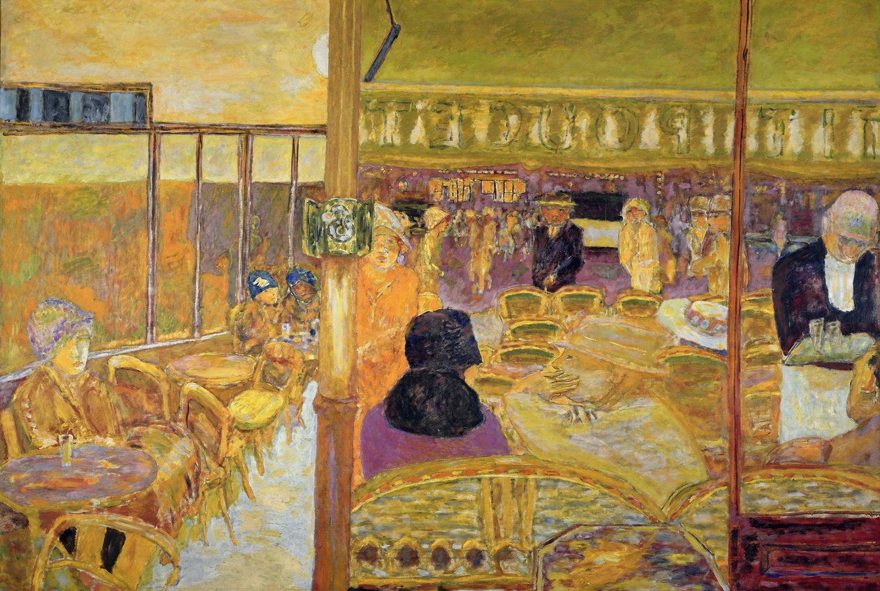 Cafe du Petit Poucet, 1928 (katso myös 20075) tekijältä Pierre Bonnard