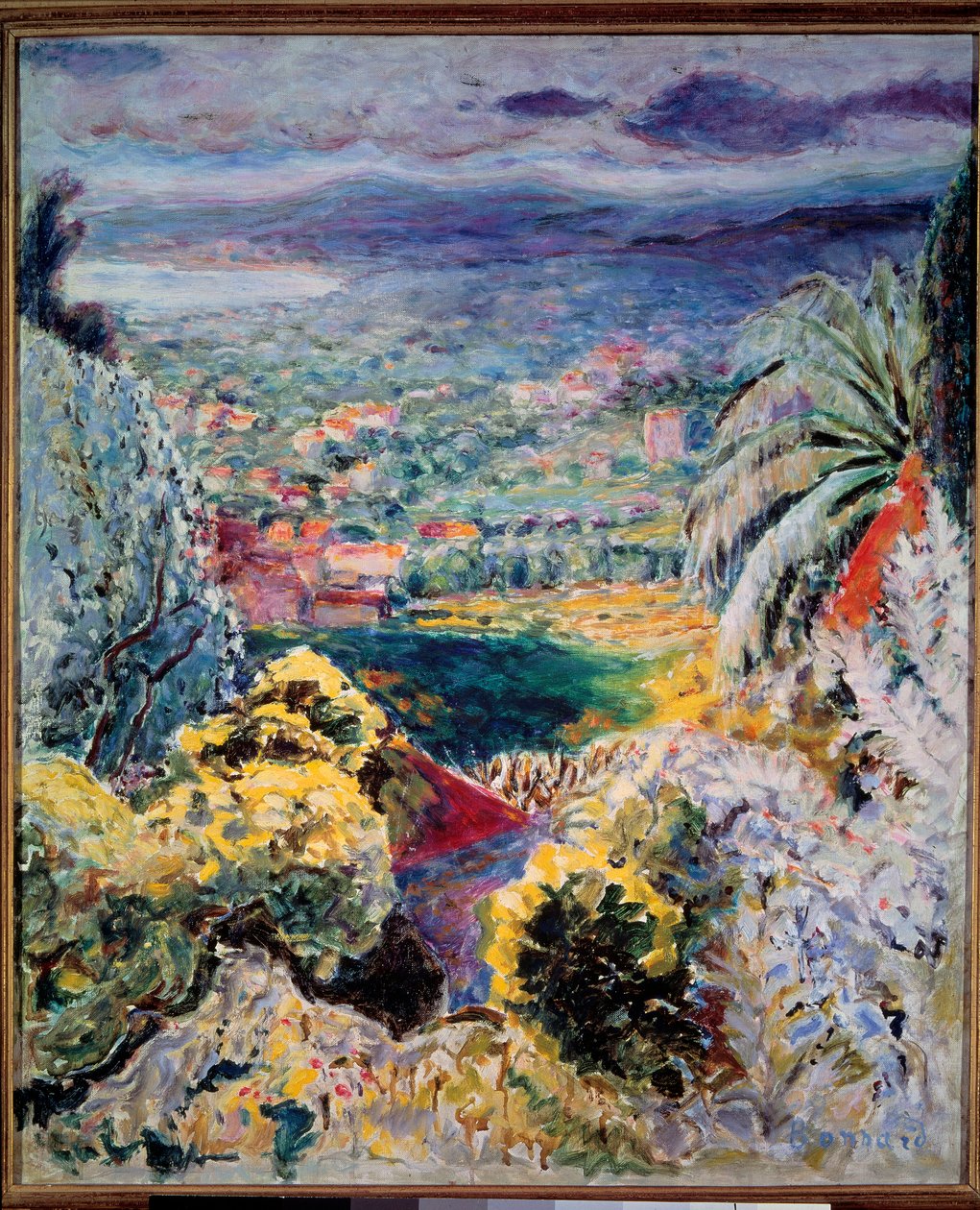 Cannet tai Cannesin lahti 1935 tekijältä Pierre Bonnard