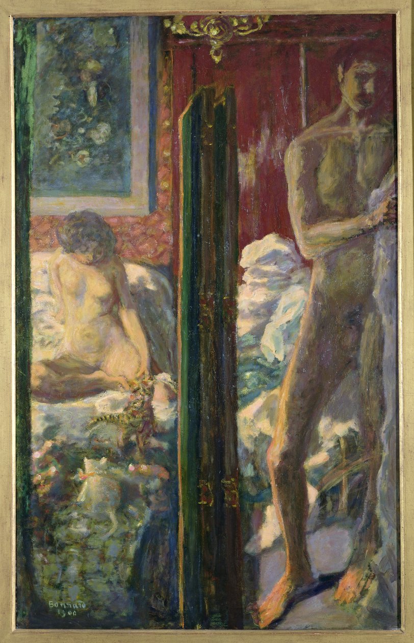 Mies ja nainen, 1900 tekijältä Pierre Bonnard