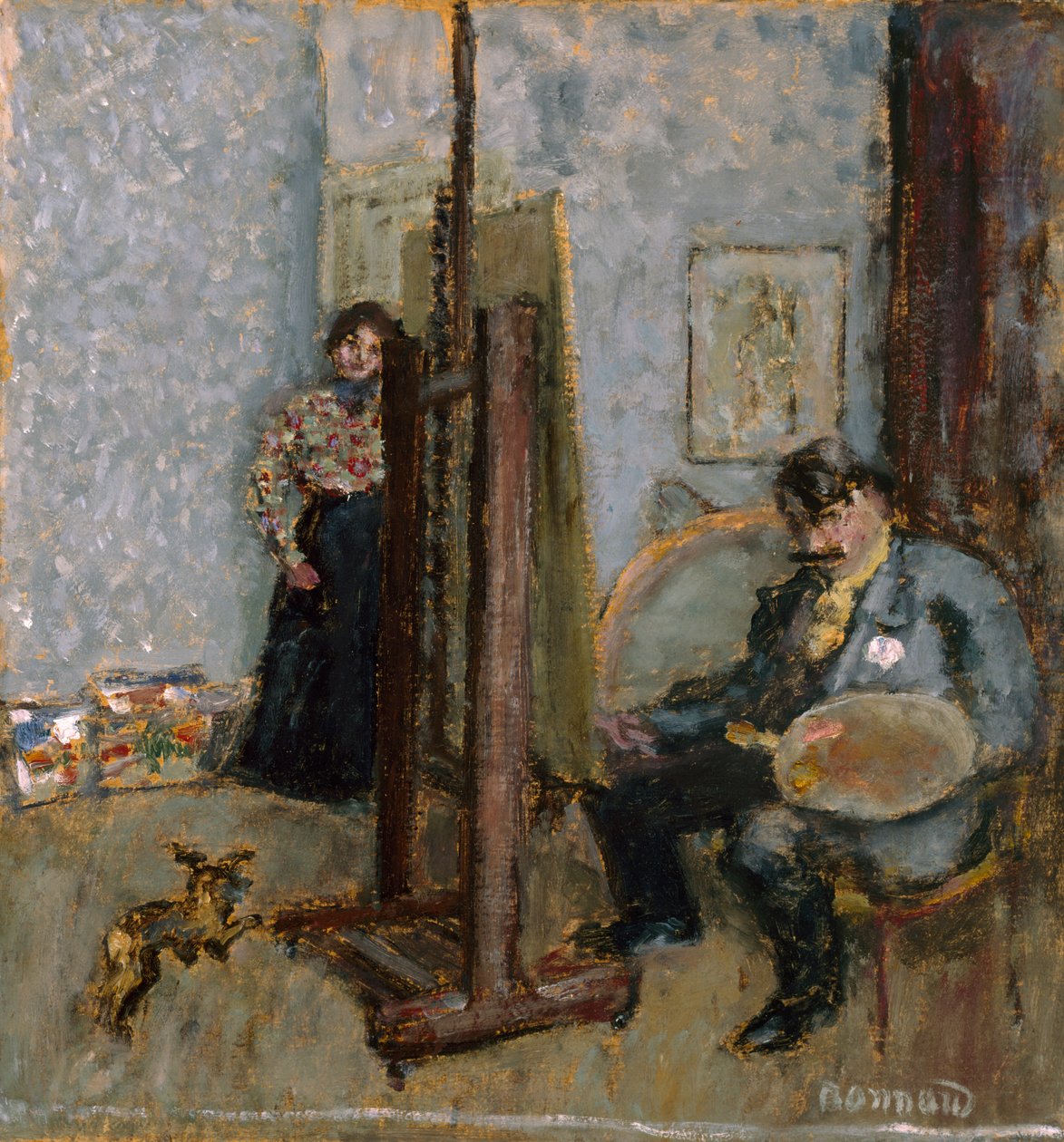Maalarin studio tekijältä Pierre Bonnard