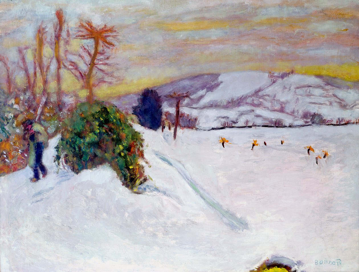 Lumi Dauphinessa, 1910 tekijältä Pierre Bonnard