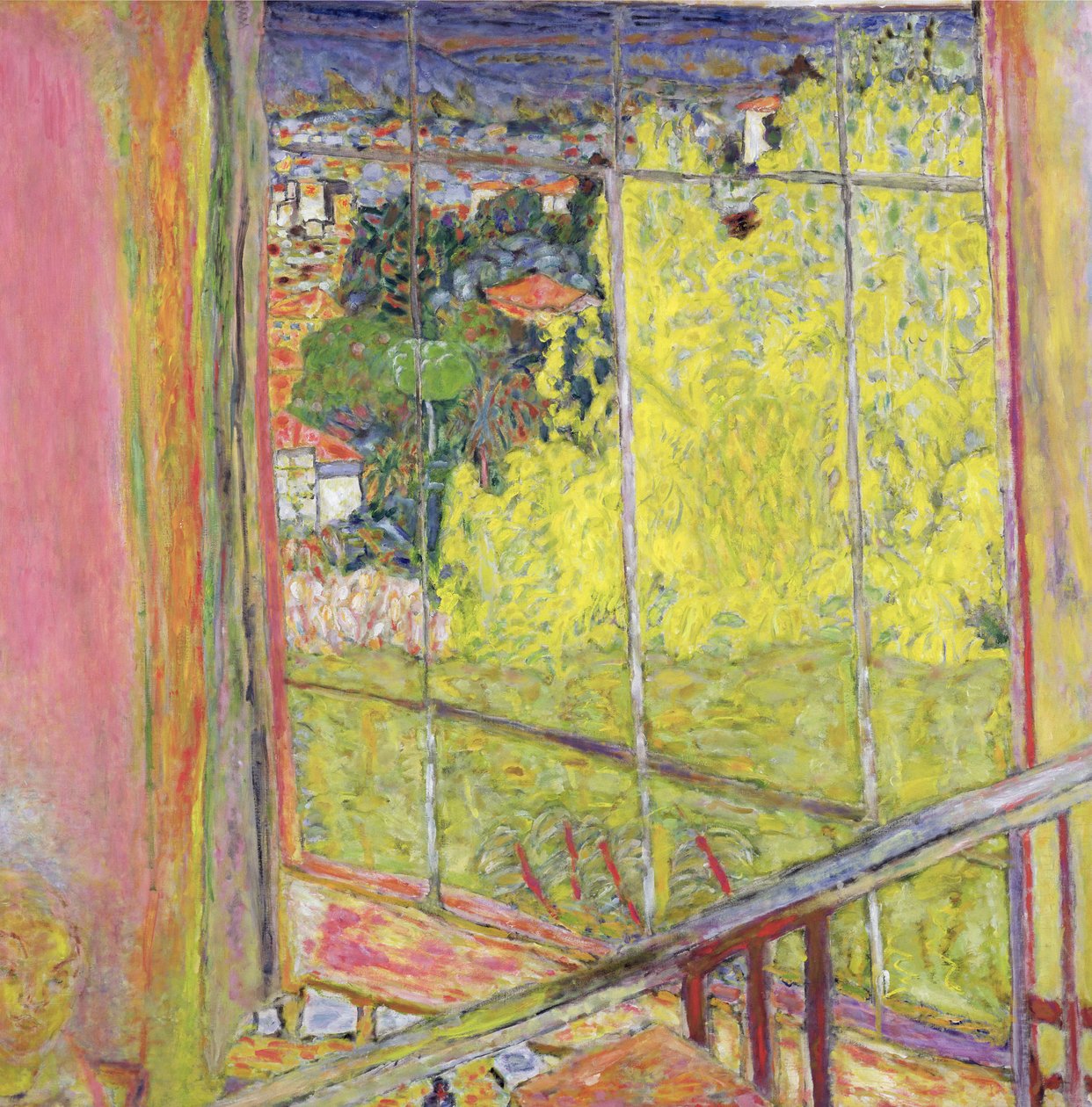 Studio Mimosan kanssa tekijältä Pierre Bonnard