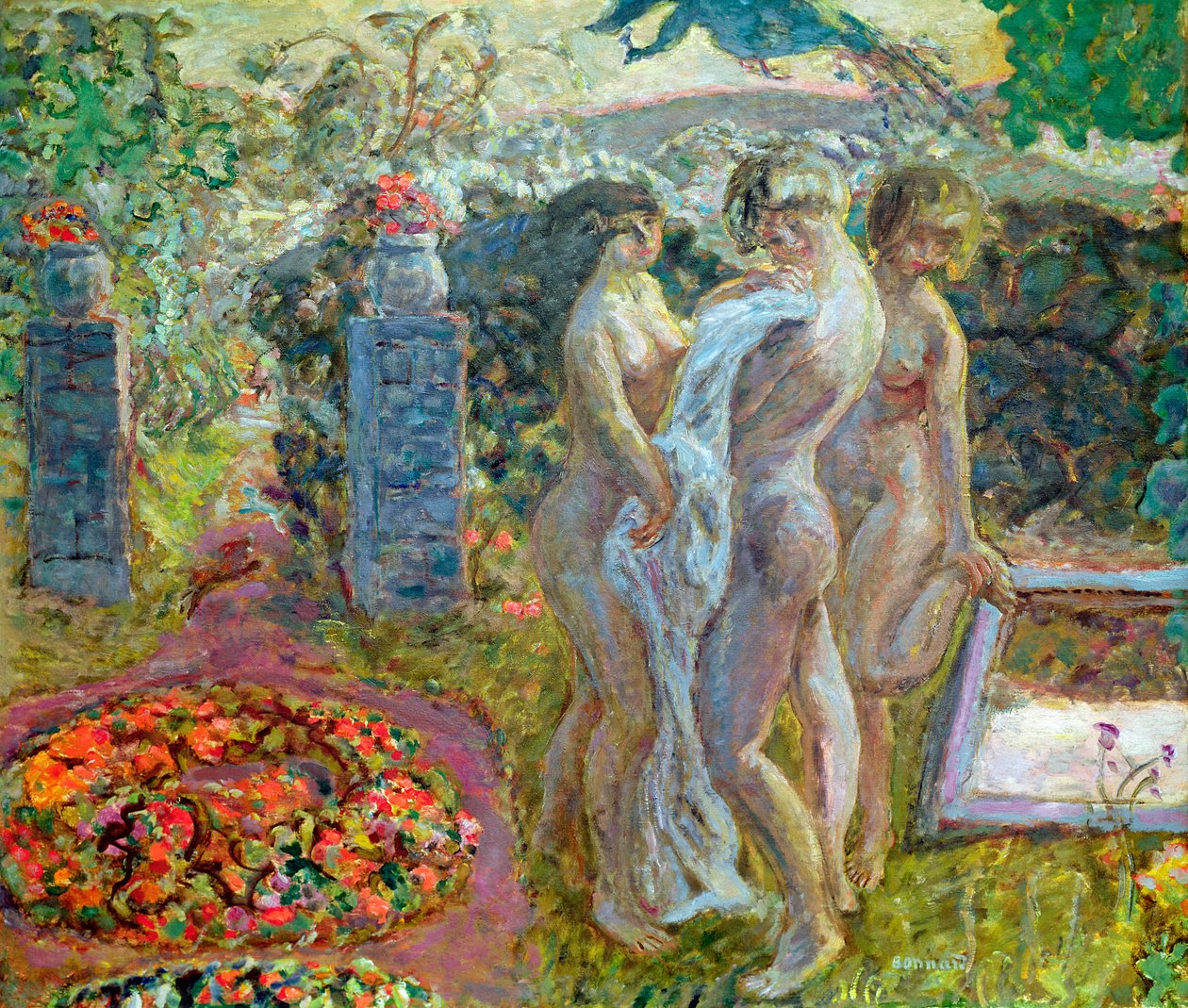 Kolme armoa, 1908 tekijältä Pierre Bonnard