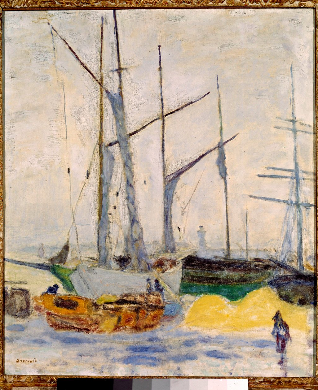 Cannesin satama tekijältä Pierre Bonnard