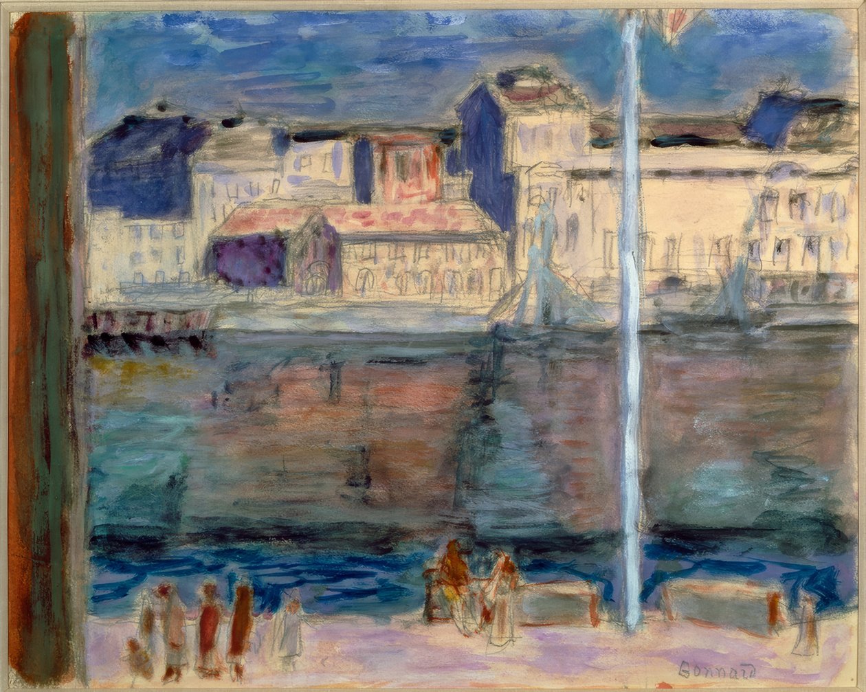 Trouville tekijältä Pierre Bonnard