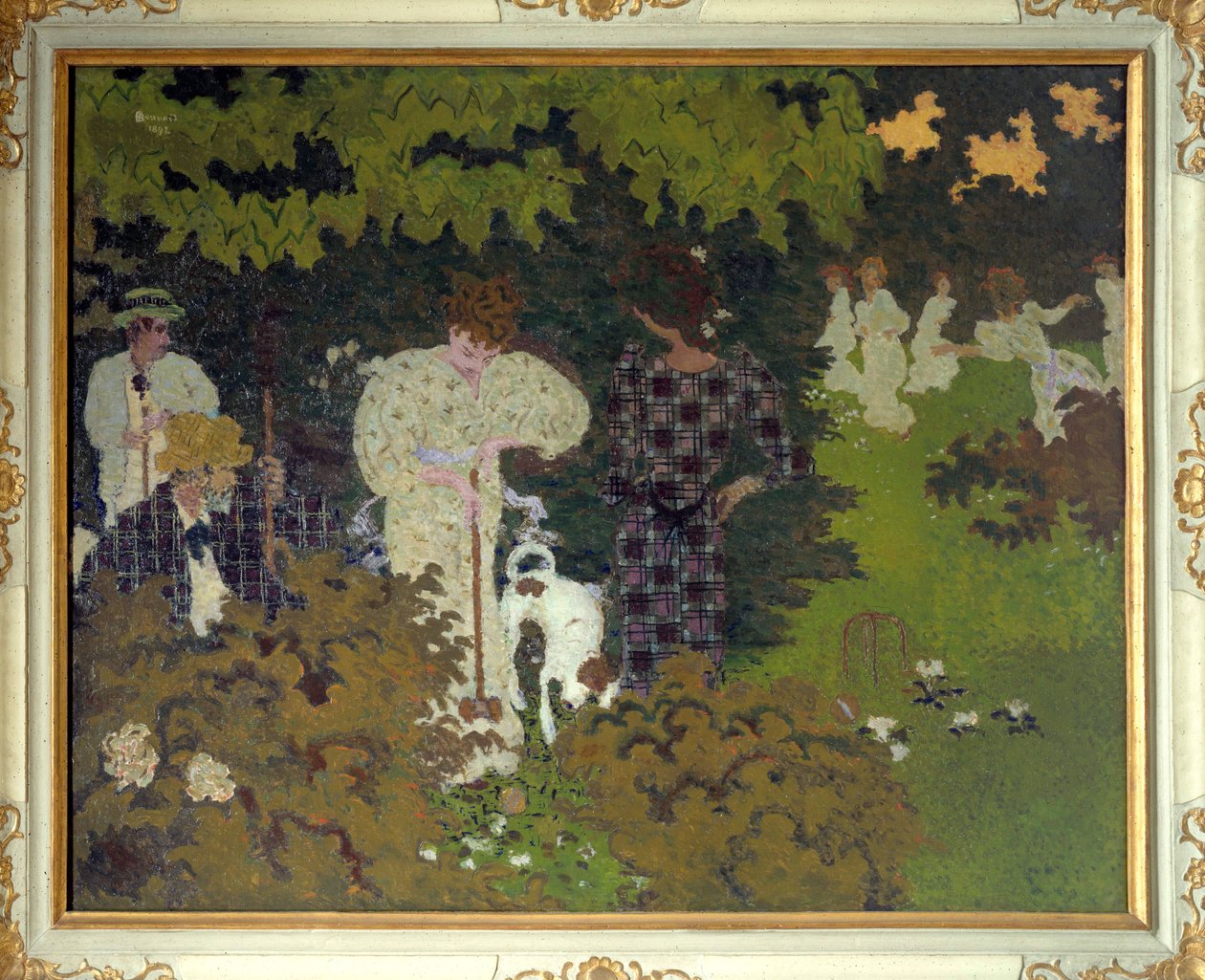 Twilight tai krokettijuhlat tekijältä Pierre Bonnard