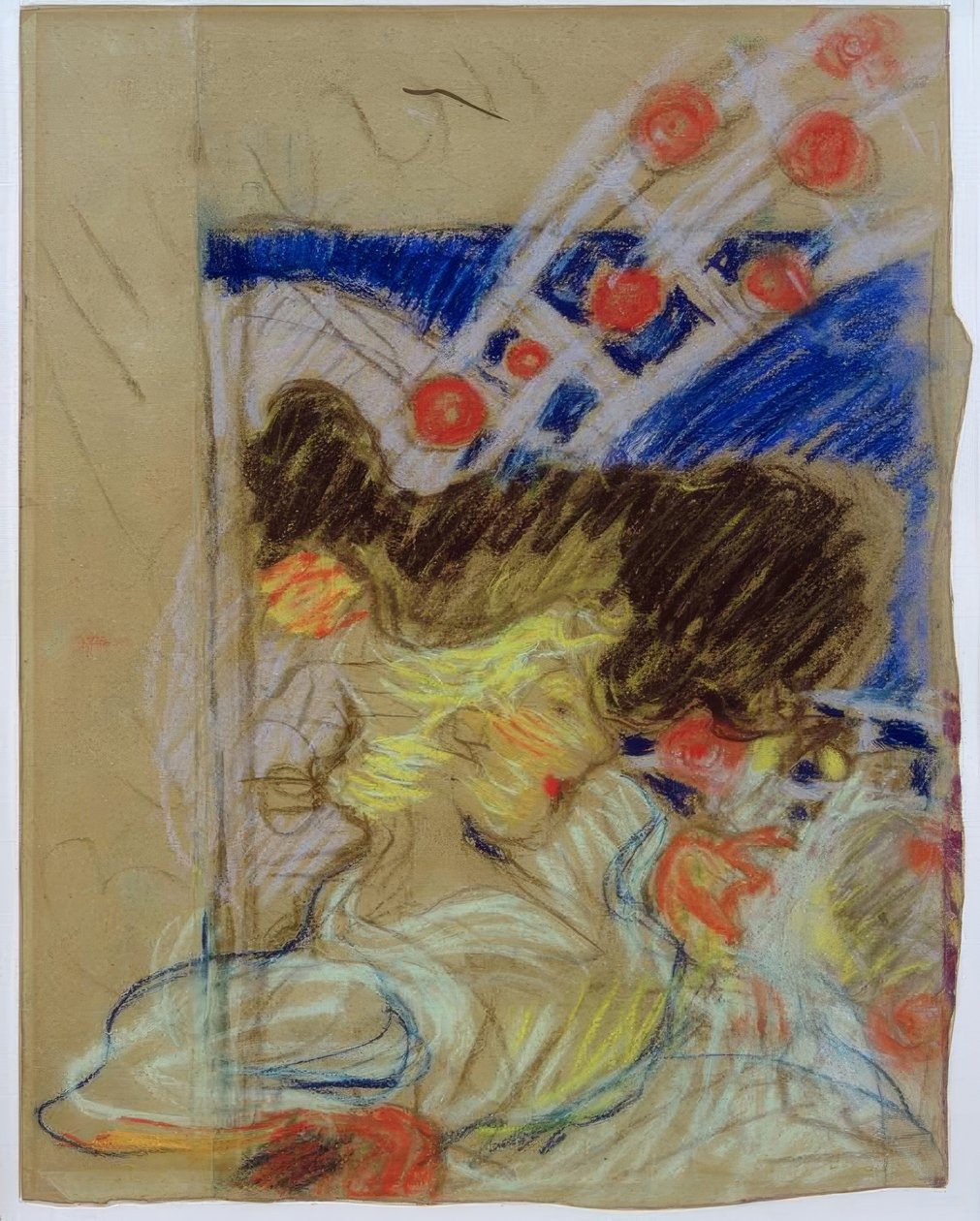 Tutkimus Moulin Rouge -julistetta varten tekijältä Pierre Bonnard
