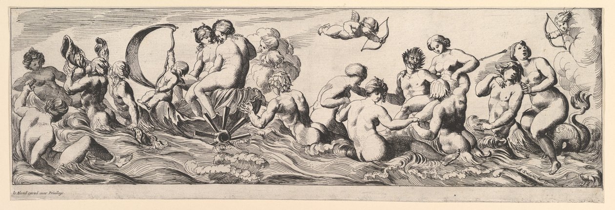 Bacchanal, 1600-luku. tekijältä Pierre Brebiette