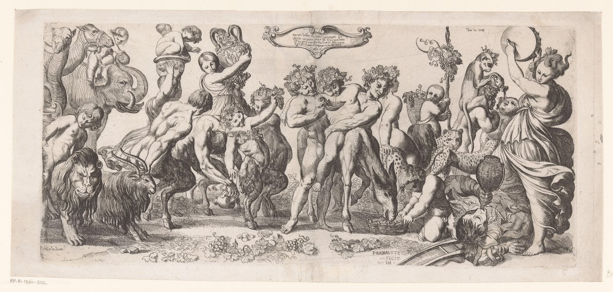 Triomf van Bacchus tekijältä Pierre Brebiette