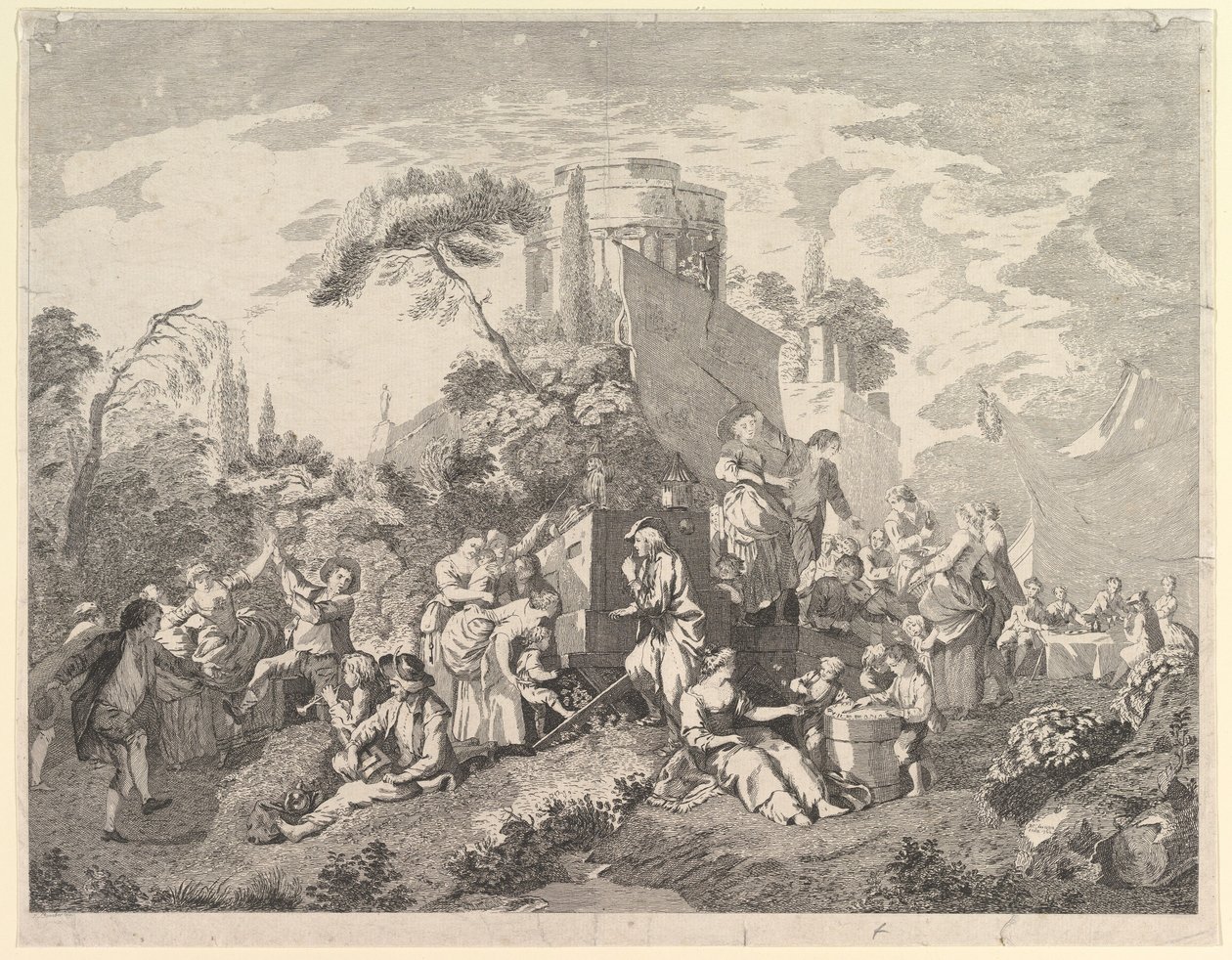 Maamessut, 1762. tekijältä Pierre Charles Levesque