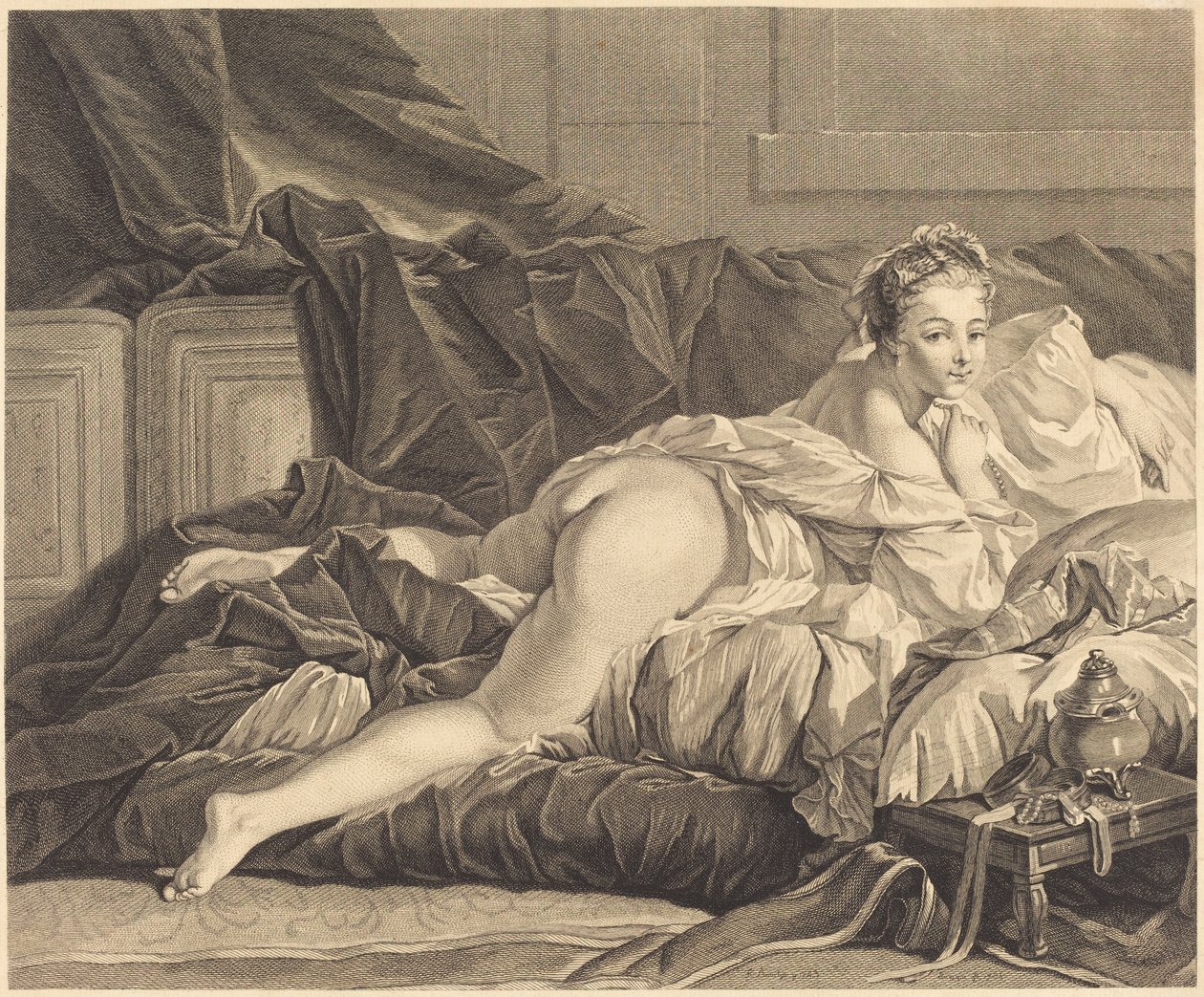 Hälytys tekijältä Pierre Charles Levesque after François Boucher