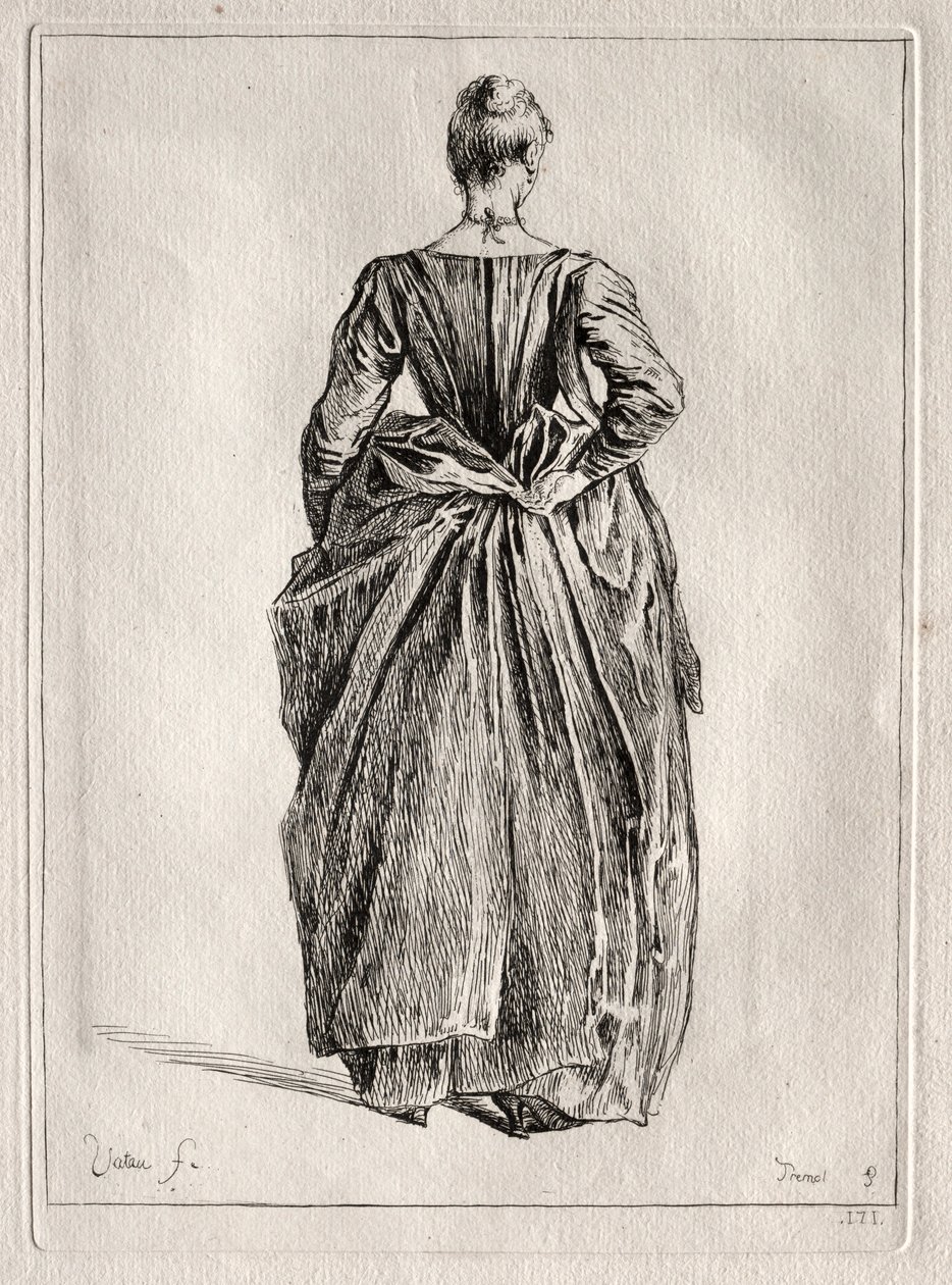 Tutkimus naisesta takaa. tekijältä Pierre Charles Trémolière