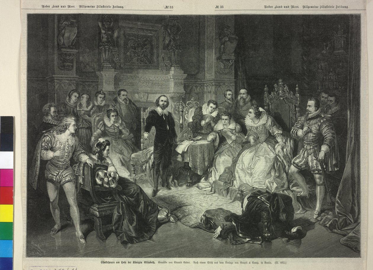 Shakespearen lukeminen kuningatar Elisabeth I:n hovissa Macbethistä tekijältä Pierre Cottin