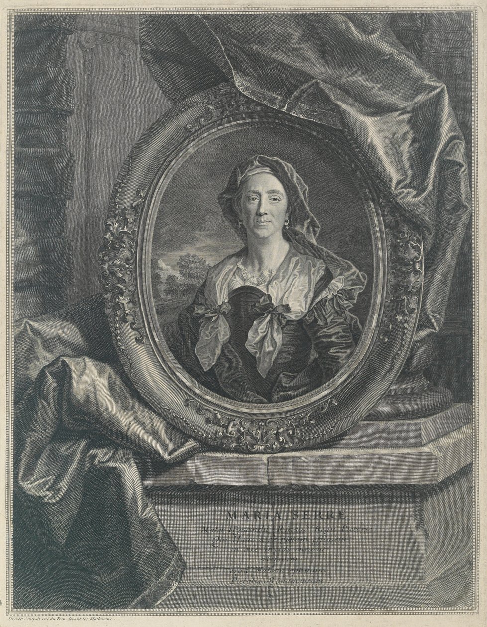 Madame Marie Rigaud (Maria Serre) tekijältä Pierre Drevet