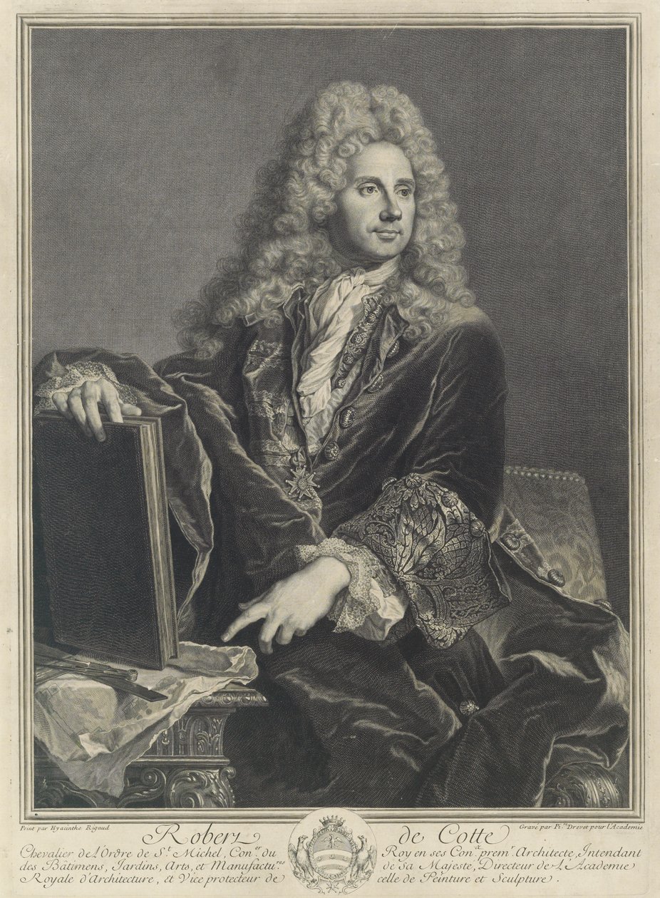Robert de Cotte tekijältä Pierre Drevet