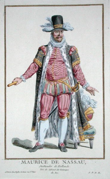 Nassaun prinssi Maurice (1567-1625) Hollannin tasavallan Stadholder 