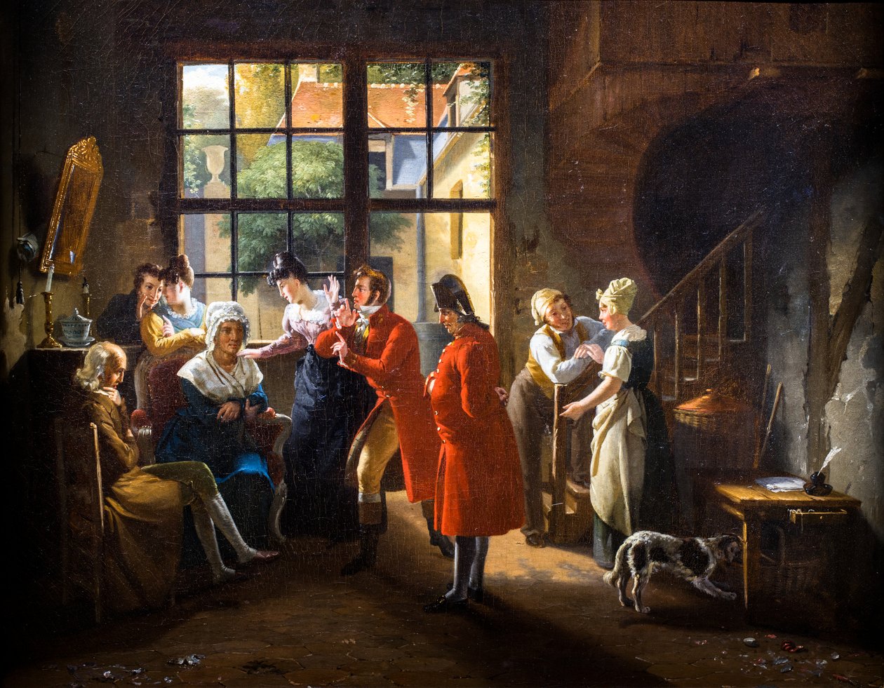 Cancans at the Doorwoman tekijältä Pierre Duval Le Camus