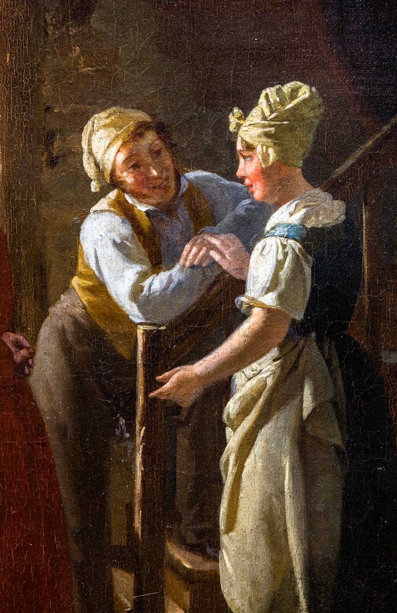 Cancans at the Doorwoman tekijältä Pierre Duval Le Camus
